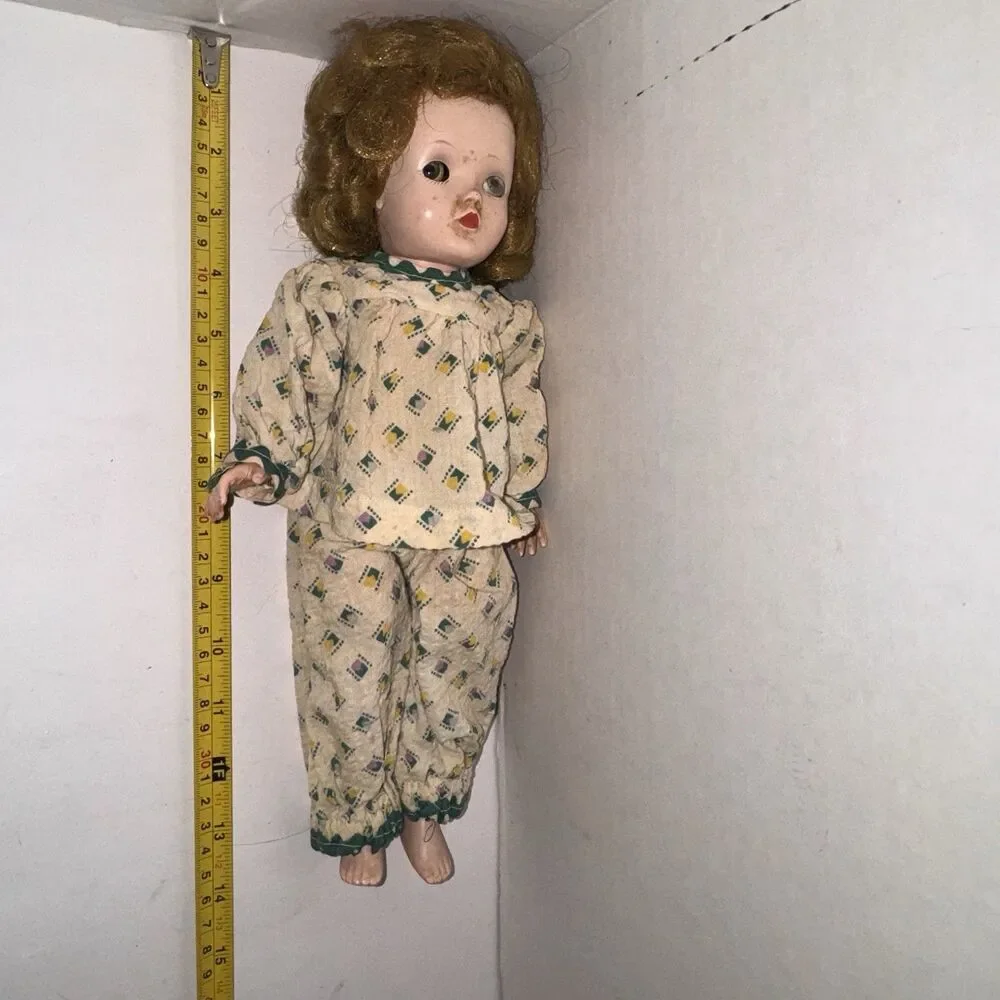 Vintage 50s Madame Alexander Doll Redhead Sleep Eyes 12” TLC Repair Project